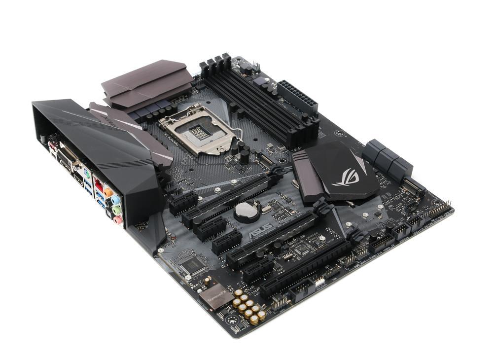 ROG STRIX Z270F GAMING Asus Socket LGA 1151 Intel Z270 Chipset Core i7 / i5 / i3 / Pentium / Celeron Processors Support DDR4 4x DIMM 6x SATA 6.0Gb/s ATX Motherboard (Refurbished)