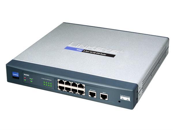RV082-A1 Linksys Cisco VPN Router with 8-Port 10/100Base-TX Fast Ethernet Switch (Refurbished)