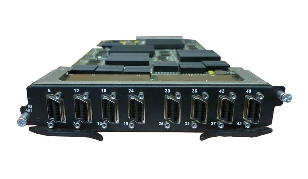 RX-BI48T Brocade 48-Ports Gigabit Ethernet Module 48 x 10/100/1000Base-T Expansion Module (Refurbished)