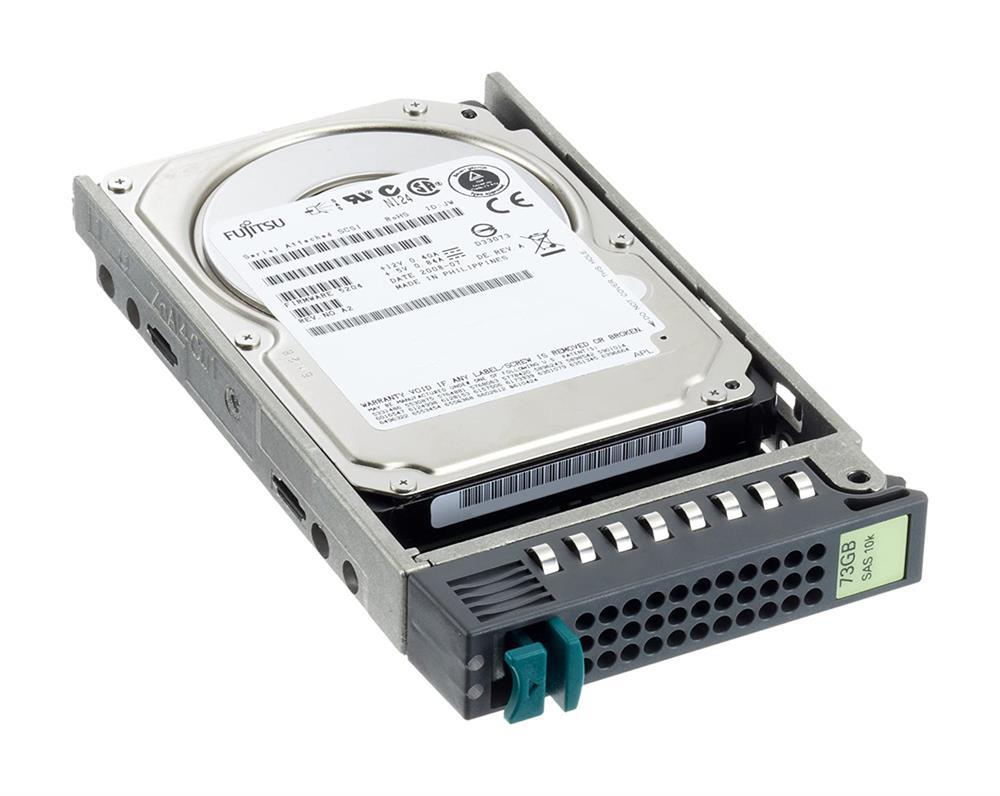 S26361-F3208-E573 Fujitsu 73GB 15000RPM SAS 3Gbps Hot Swap 2.5-inch Internal Hard Drive