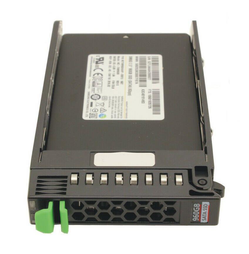 S26361-F5632-E960 Fujitsu Enterprise Performance 960GB SATA 6Gbps Hot Swap Read Intensive 2.5-inch Internal Solid State Drive (SSD)