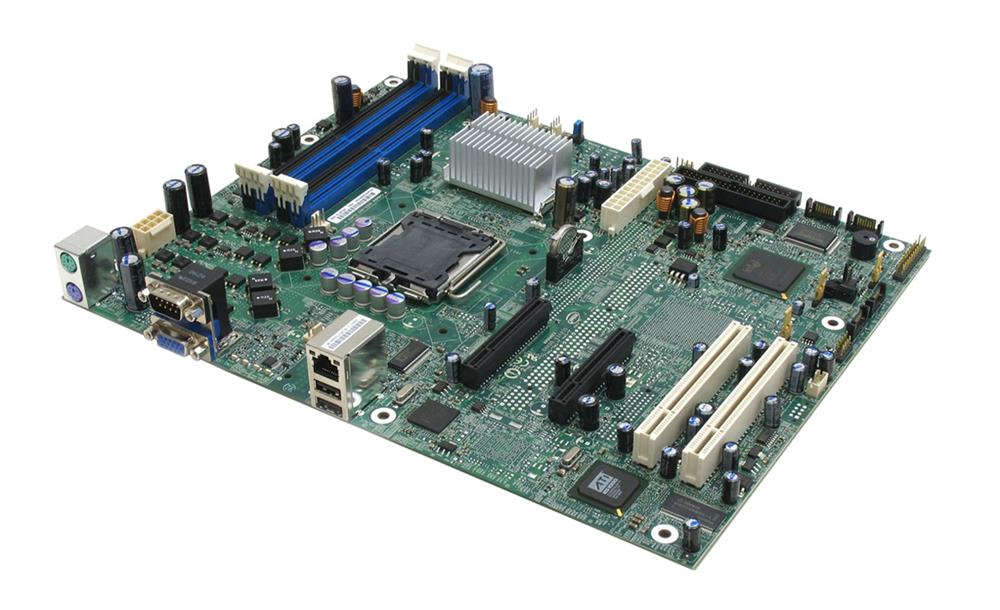 S3000AH Intel Socket LGA 775 Intel 3000 + ICH7R Chipset Pentium 4/ Pentium Extreme Edition/ Pentium D/ Celeron D/ Xeon 3000/ Quad-Core Xeon 3200 Processors Support DDR2 4x DIMM 4x SATA 3.0Gb/s ATX Server Motherboard (Refurbished)
