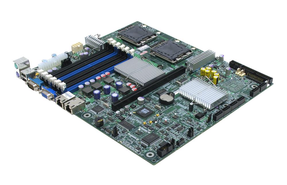 S5000VCL Intel Socket LGA 771 Intel 5000V + 6321 ICH Chipset Intel Dual-Core Xeon 5000/5100/ Quad-Core Xeon 5300 Processors Support DDR 6x DIMM 1x ATA-100 SSI CEB Server Motherboard (Refurbished)
