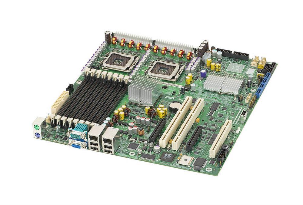 S5000VSASAS Intel S5000VSA Socket LGA 771 Intel 5000V + ESB2-E Chipset Intel Dual-Core Xeon 5000/ 5100/ Quad-Core Xeon 5300 Series Processors Support DDR2 8x DIMM 6x SATA 3.0Gb/s SSI EEB Server Motherboard (Refurbished)
