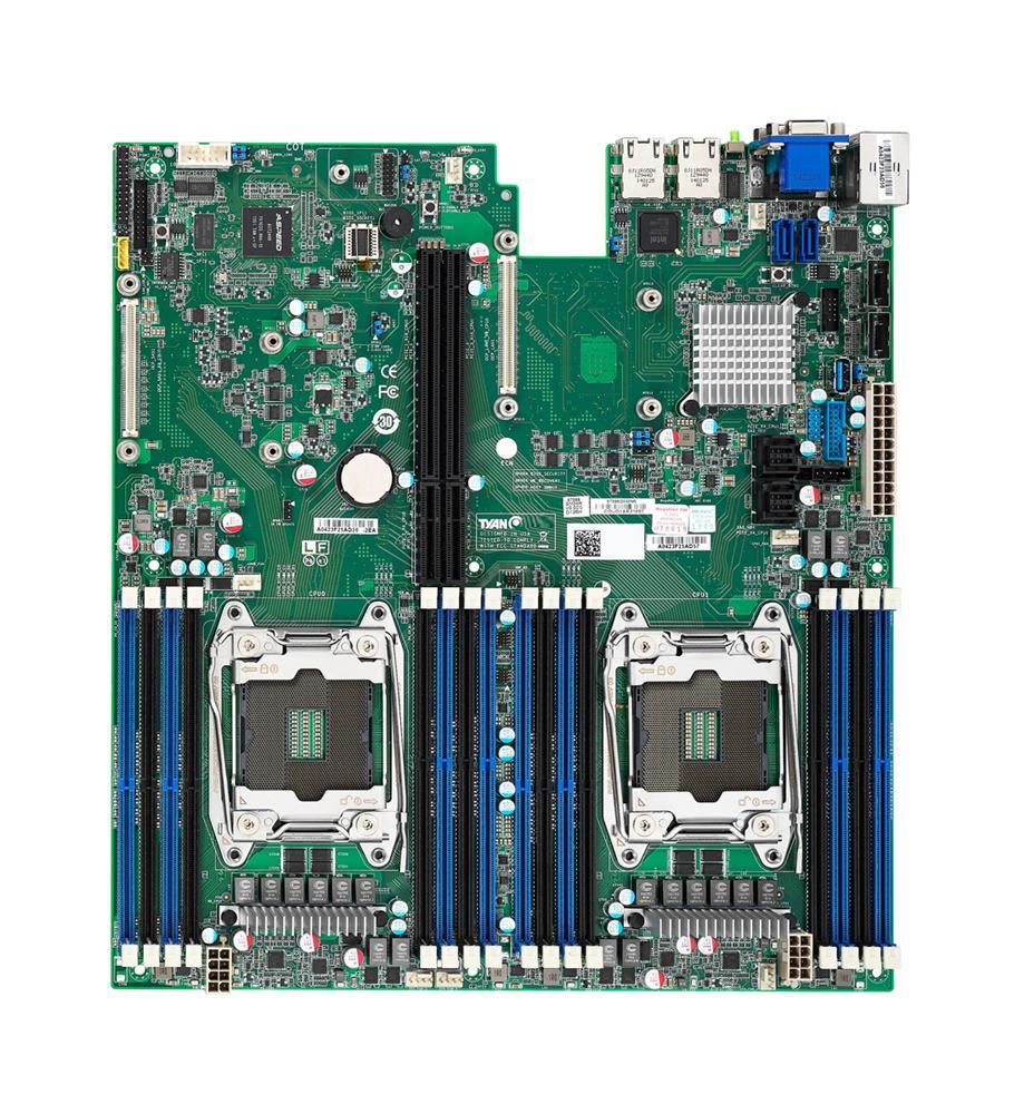 S7086GM3NR Tyan S7086 Socket LGA 2011 Intel C612 Chipset Intel Xeon E5-2600 v3/v4 Processor Support 3x GbE 10x SATA EATX Server Motherboard (Refurbished)
