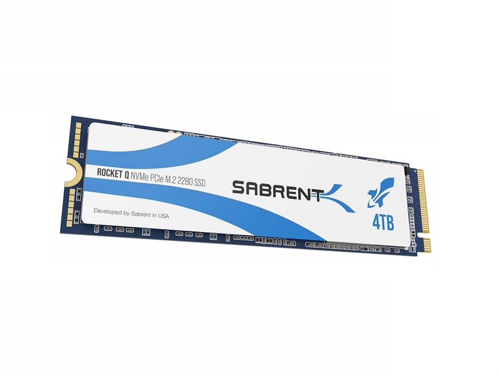 SB-RKTQ-4TB Sabrent Rocket Q 4TB QLC PCI Express 3.1 x4 NVMe M.2 2280 Internal Solid State Drive (SSD)