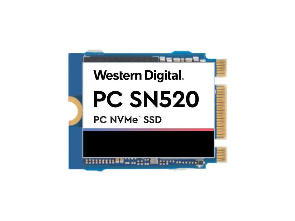 SDAPTUW-512G-1012 Western Digital PC SN520 Series 512GB TLC PCI Express 3.0 x2 NVMe M.2 2230 Internal Solid State Drive (SSD)