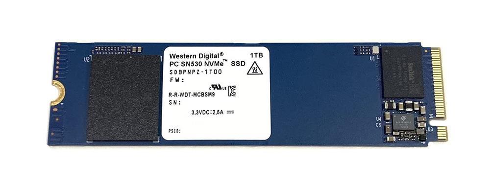 SDBPNPZ-1T00-1006 WD 1TB PCI Express NVMe 3.0 x4 TLC M.2 2280 Solid State Drive (SSD)