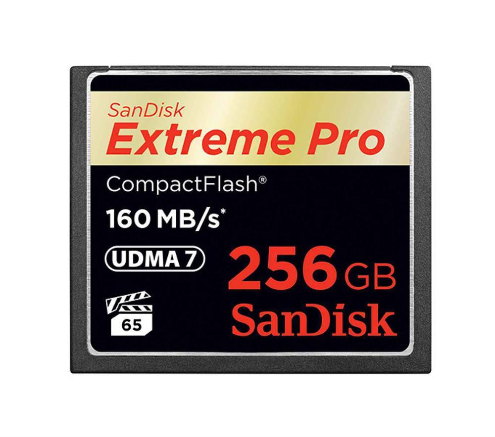 SDCFXPS-256G-Q46A SanDisk Extreme Pro 256GB CompactFlash Memory Card