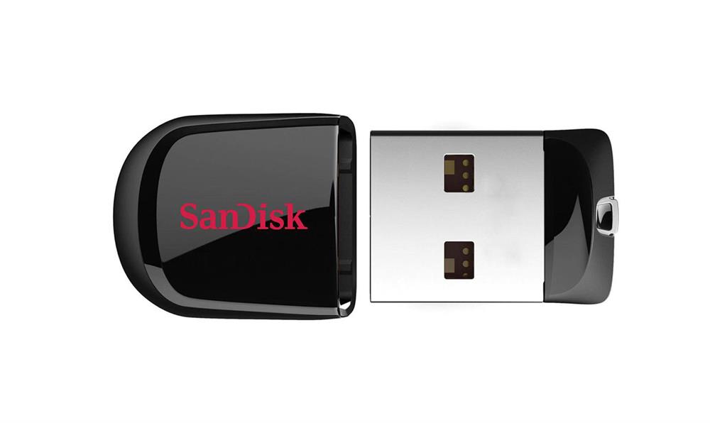 SDCZ33-004G SanDisk Cruzer Fit 4GB USB 2.0 Flash Drive (Black)