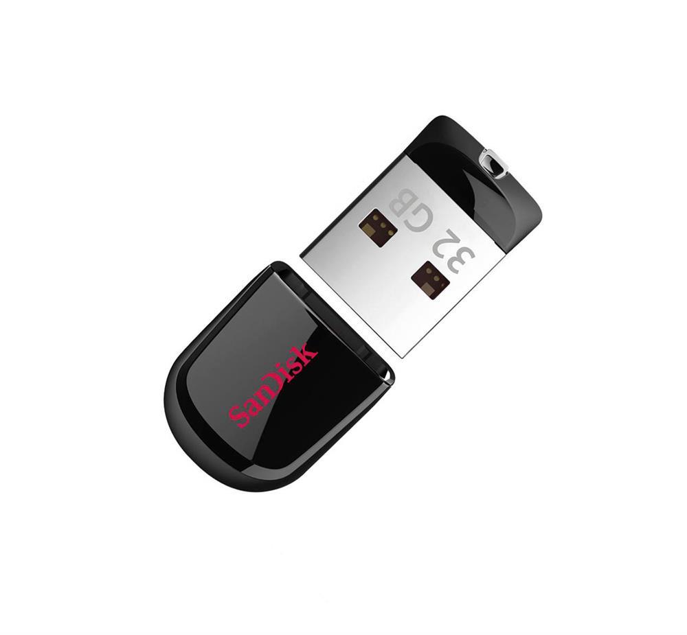 SDCZ33-032G-A11 SanDisk Cruzer Fit 32GB USB 2.0 Flash Drive (Black)