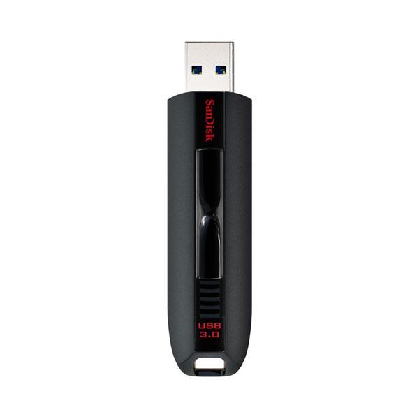 SDCZ80-064G-X46 SanDisk Extreme USB 3.0 Flash Drive 64GB 64GB Black Password Protection, Encryption Support