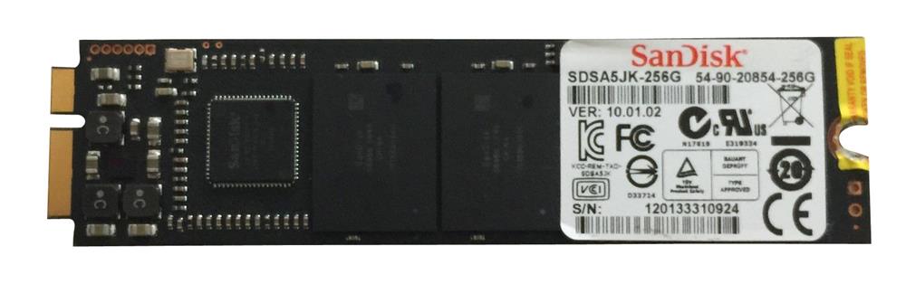 SDSA5JK256G SanDisk 256GB MLC SATA 6Gbps M.2 2280 Internal Solid State Drive (SSD)