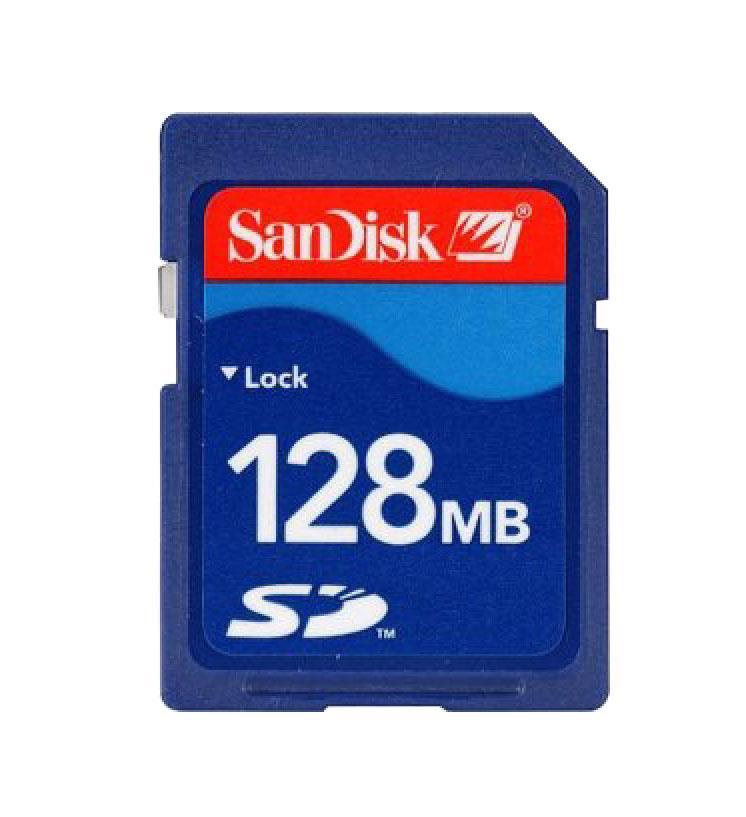 SDSDB-128-781 SanDisk 128MB SD Flash Memory Card