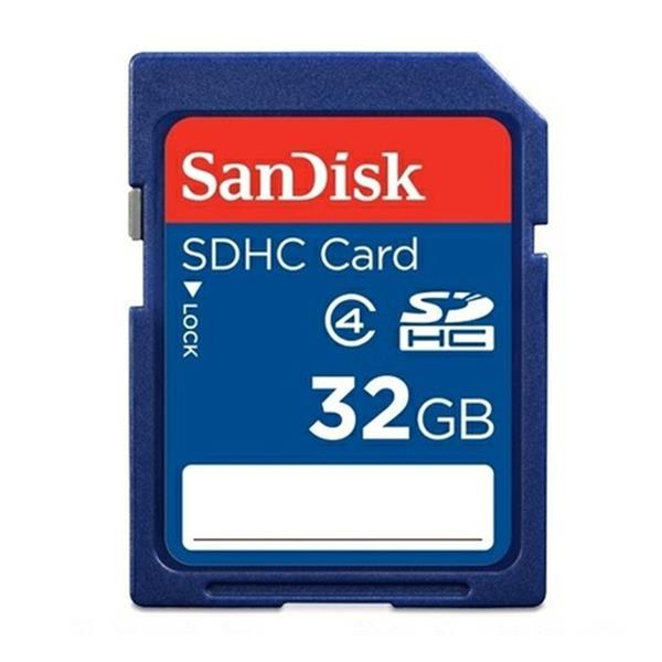 SDSDB032GA46 SanDisk 32GB Class 4 SDHC Flash Memory Card