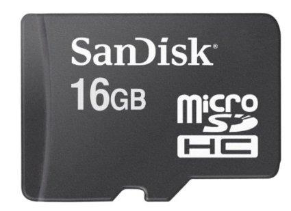 SDSDQAB-016G SanDisk 16GB Class 4 microSDHC UHS-I Flash Memory Card