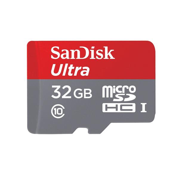 SDSDQUA-032G-A11 SanDisk Ultra 32GB Class 10 microSDHC Flash Memory Card