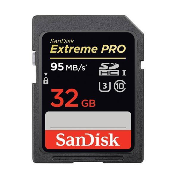 SDSDXPA-032G SanDisk 32GB Extreme Pro SDHC/SDXC UHS-I Memory Card