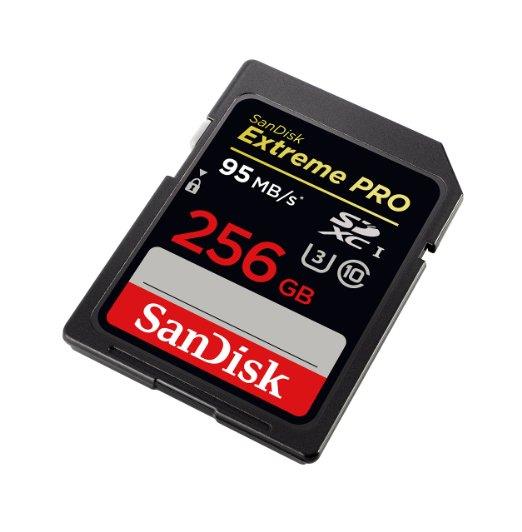 SDSDXPA-256G-G46 SanDisk Extreme Pro 256GB Class 10 SDXC UHS-I Flash Memory Card