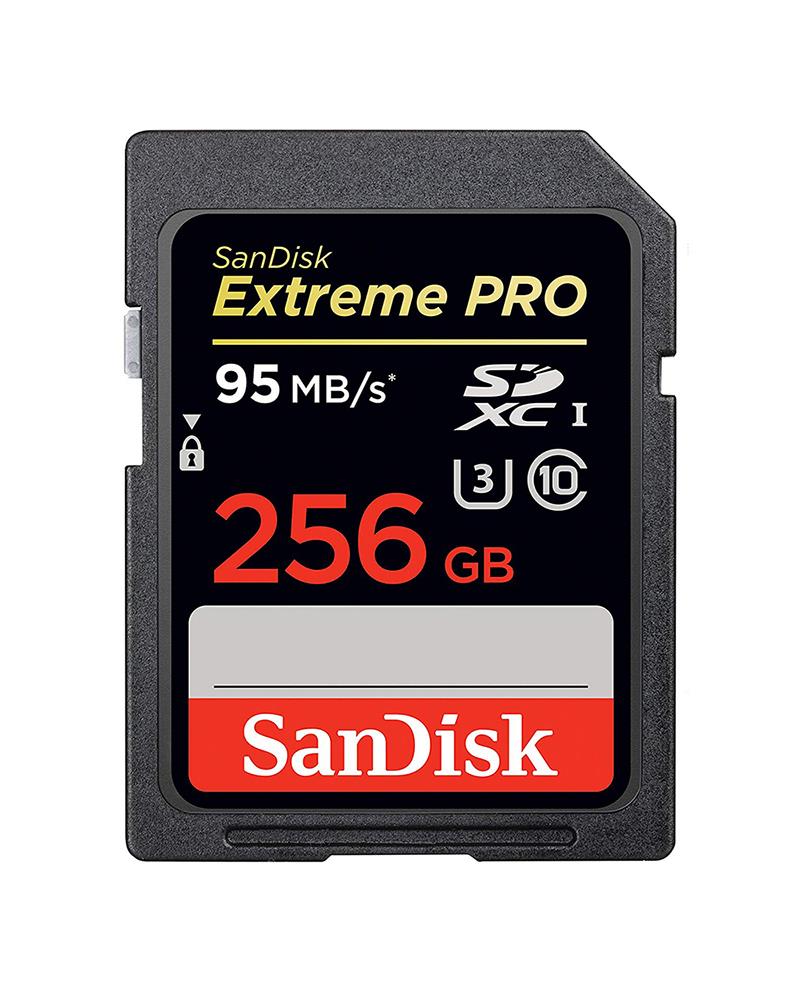 SDSDXPA-256G-JU3 SanDisk Extreme Pro 256GB microSDXC UHS-I Flash Memory Card