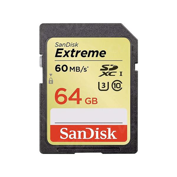 SDSDXSF-064G-ANC SanDisk Extreme Plus 64GB Class 10 SDXC UHS-I Flash Memory Card