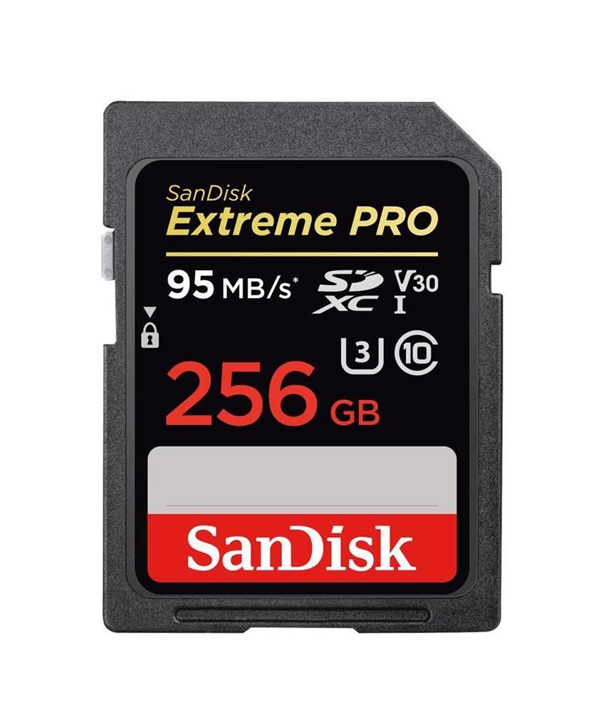 SDSDXXG-256G-ANCIN SanDisk Extreme Pro 256GB SDXC UHS-I Flash Memory Card