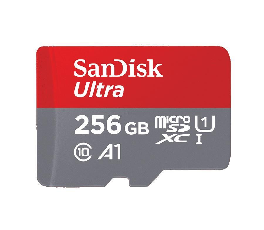 SDSQUAR-256G-GE6MA SanDisk Elite Ultra 256GB Microsd Card