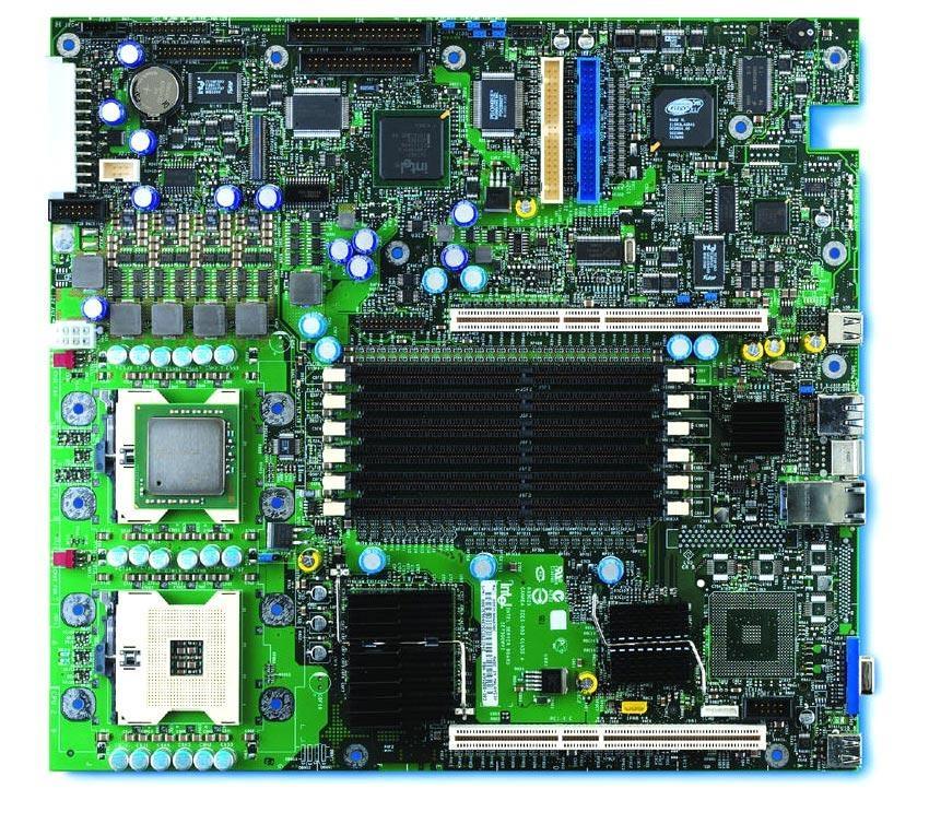 SE7501WV2 Intel Socket 604 Intel E7501 Chipset Intel Xeon Processors Support DDR 6x DIMM 2x ATA 100 SSI TEB Server Motherboard (Refurbished)
