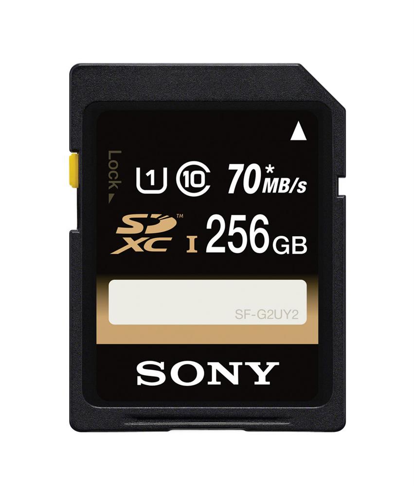 SFG2UX2/TQ Sony 256GB Class 10 SDXC UHS-I Flash Memory Card