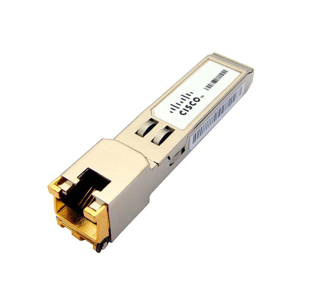 SFP-GIG-T-C Cisco 1.25Gbps 1000Base-T Copper 100m RJ45 Connector SFP Transceiver Module