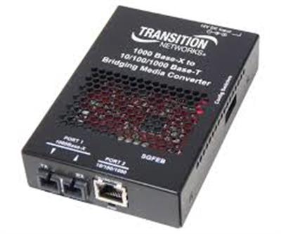 SGFEB1013-130-NA Transition 1Gbps 10/100/1000Base-T to 1000Base-X Multi-mode SC 850nm Media Converter