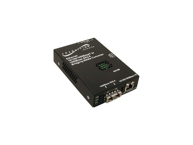 SGFEB1014-120-LA Transition 10/100/1000Base-T to 1000Base-LX Single-mode SC 10km Media Converter