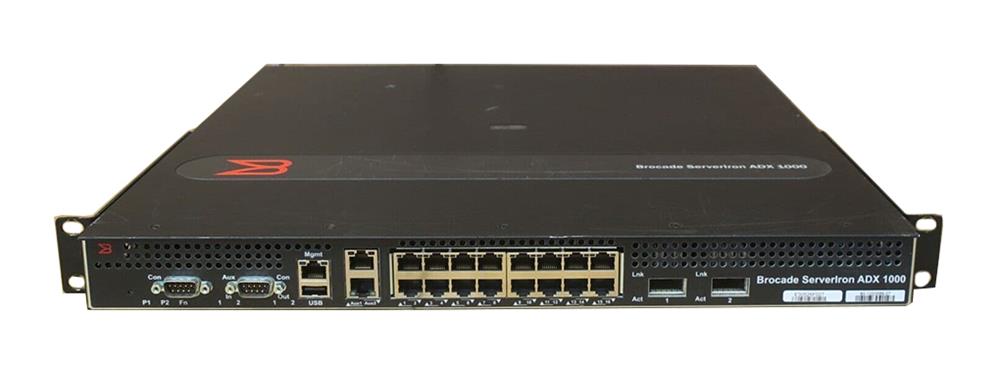 SI-1216-4 Brocade ServerIron ADX 1000 Layer 3 Switch 2 x XFP 16 x 10/100/1000Base-T LAN