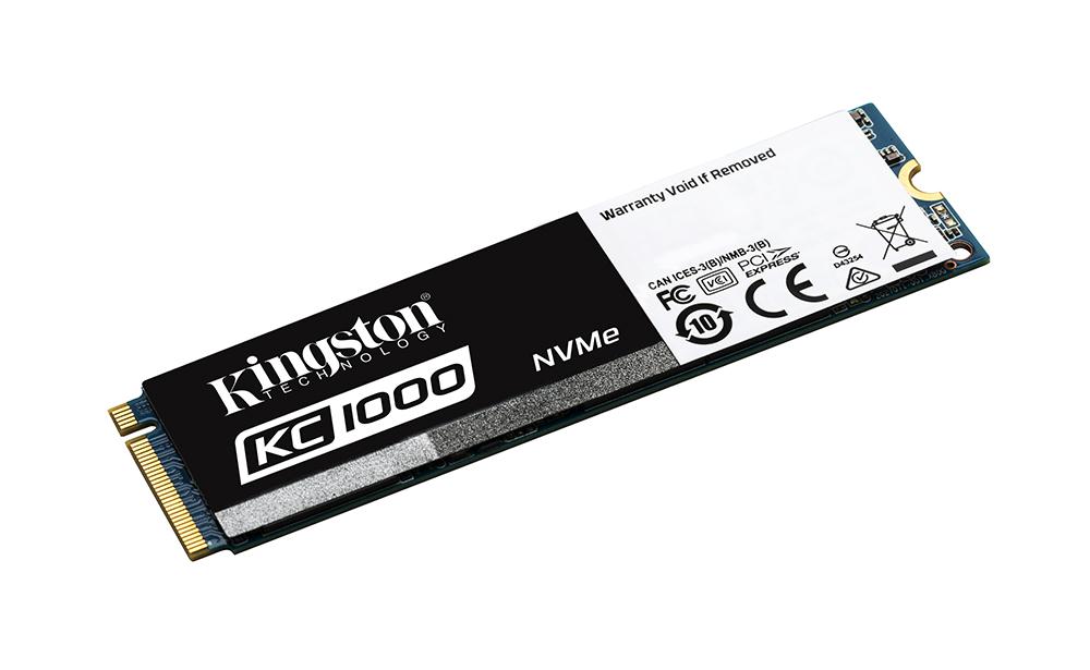 SKC1000/240G Kingston KC1000 Series 240GB MLC PCI Express 3.0 x4 NVMe M.2 2280 Internal Solid State Drive (SSD)