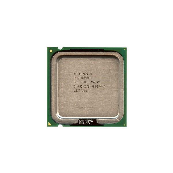 SL7L8 Intel Pentium 4 551 3.40GHz 800MHz FSB 1MB L2 Cache Socket PLGA775 Processor Supporting HT Technology