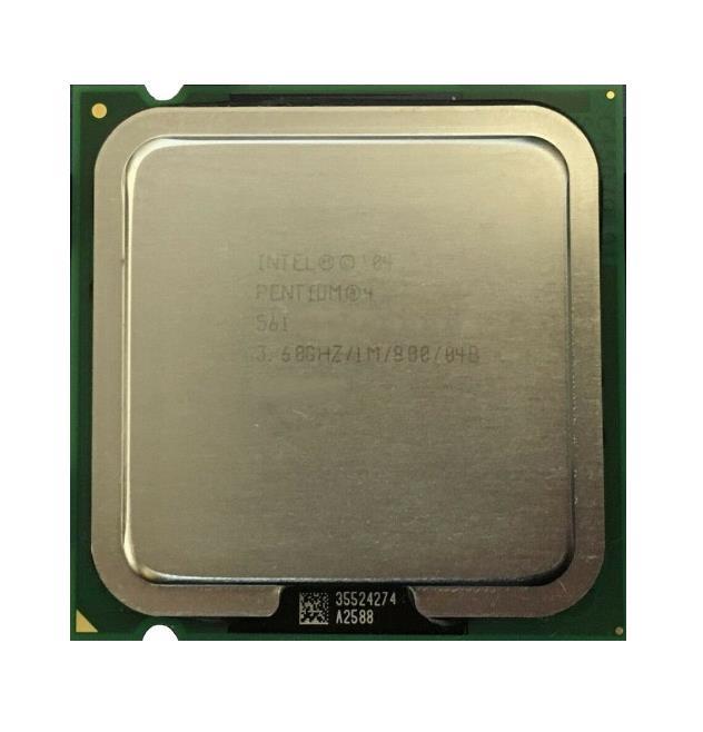 SL7NZ Intel Pentium 4 561 3.60GHz 800MHz FSB 1MB L2 Cache Socket 775 Processor