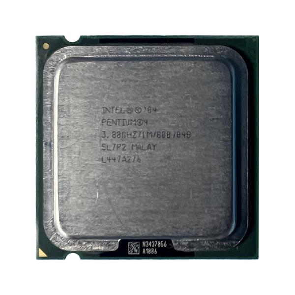 SL7P2 Intel Pentium 4 571 3.80GHz 800MHz FSB 1MB L2 Cache Socket 775 Processor with HT Technology
