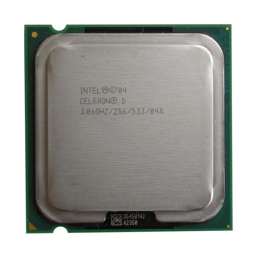 SL7VV Intel Celeron D 345J 3.06GHz 533MHz FSB 256KB L2 Cache Socket LGA775 Desktop Processor