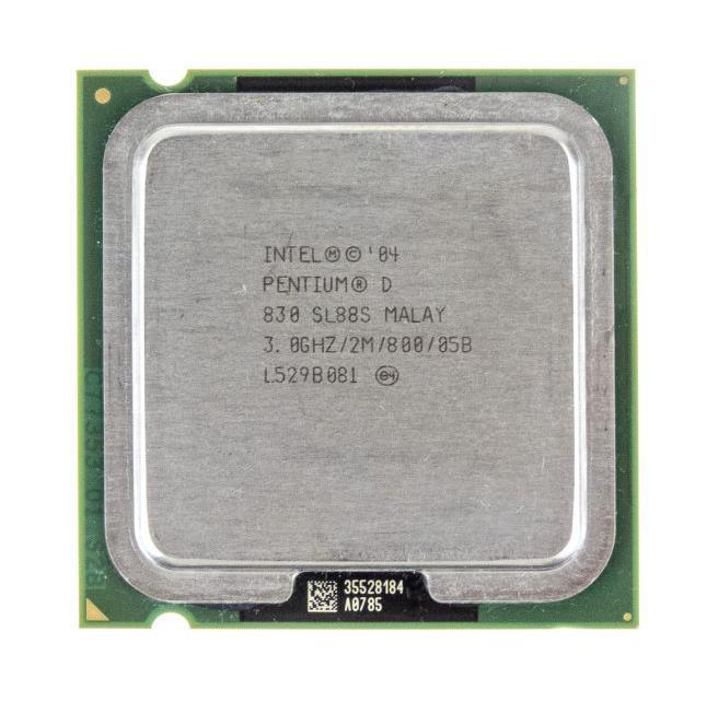 SL88S Intel Pentium D 830 Dual-Core 3.00GHz 800MHz FSB 2MB L2 Cache Socket LGA775 Desktop Processor