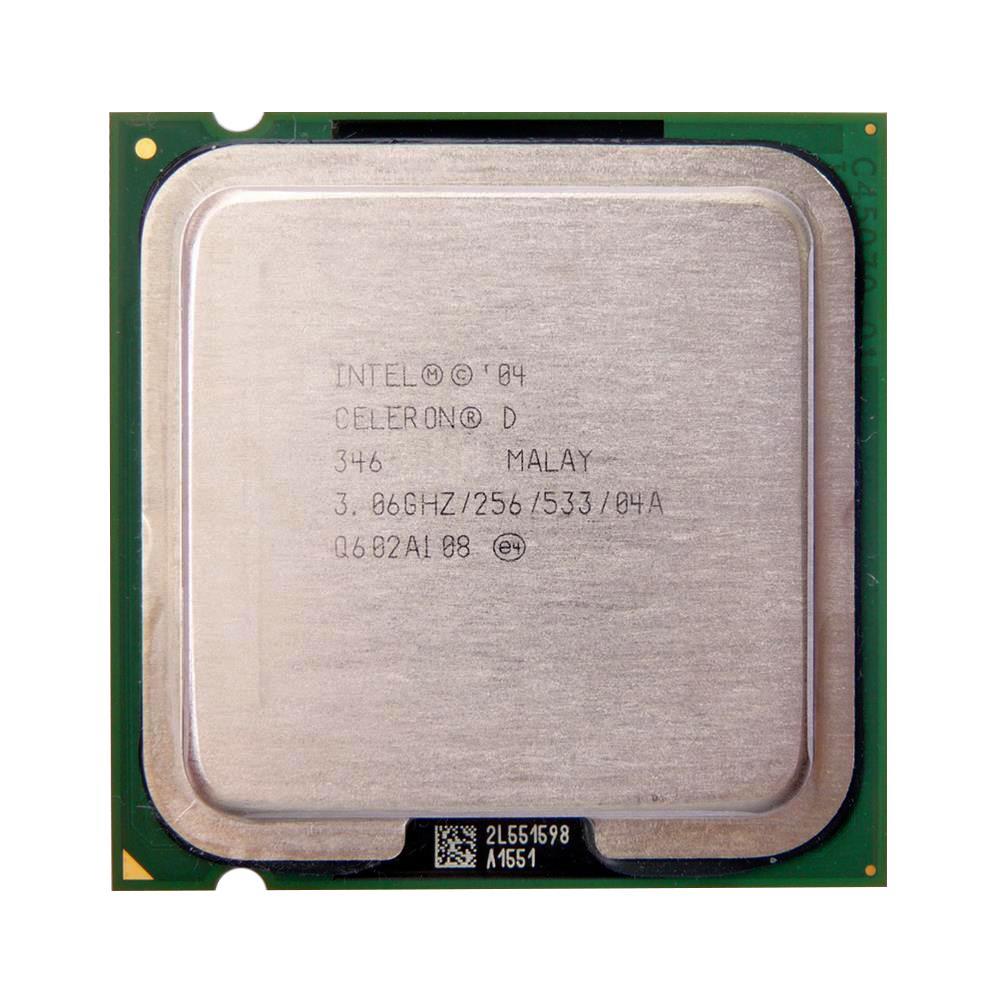 SL8HD Intel Celeron D 346 3.06GHz 533MHz FSB 256KB L2 Cache Socket LGA775 Desktop Processor