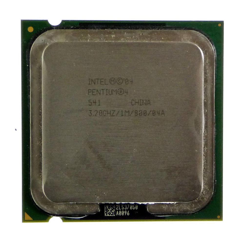 SL8J2 Intel Pentium 4 541 3.20GHz 800MHz FSB 1MB L2 Cache Socket PLGA775 Processor Supporting HT Technology