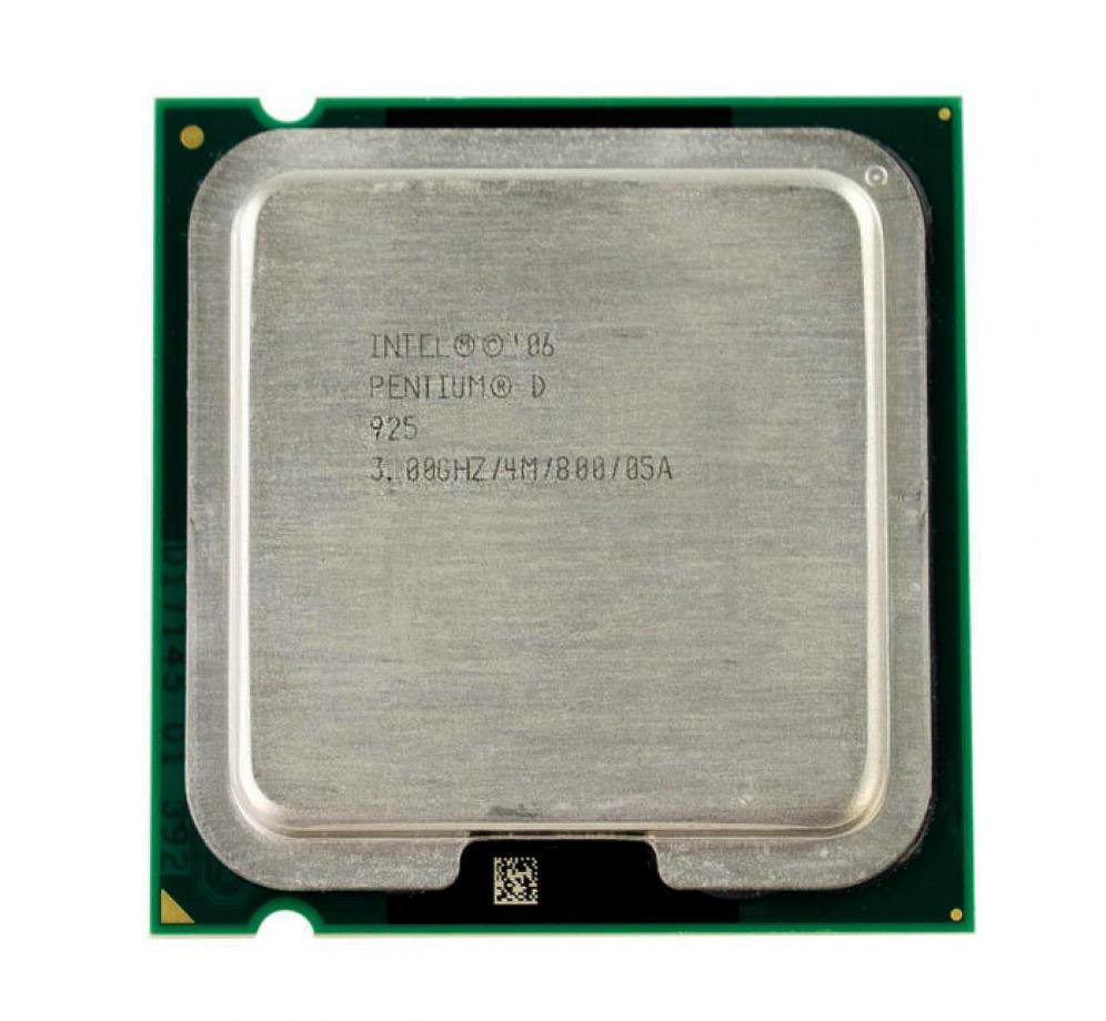 SL9D9 Intel Pentium D 925 Dual-Core 3.00GHz 800MHz FSB 4MB L2 Cache Socket LGA775 Desktop Processor