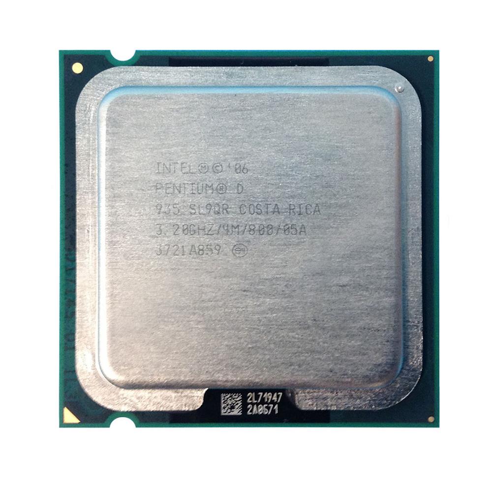 SL9QR Intel Pentium D Dual-Core 935 3.20GHz 800MHz FSB 4MB L2 Cache Socket LGA775 Desktop Processor