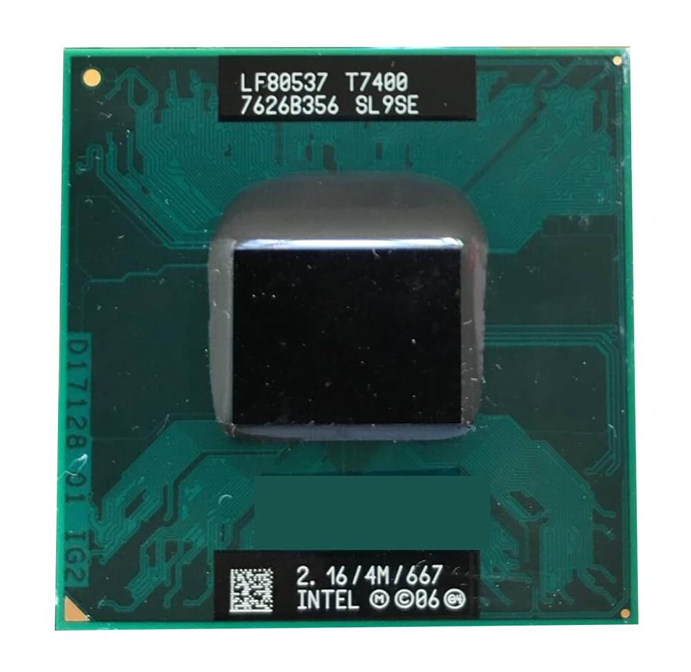 SL9SE Intel Core 2 Duo T7400 2.16GHz 667MHz FSB 4MB L2 Cache Socket PGA478 Mobile Processor