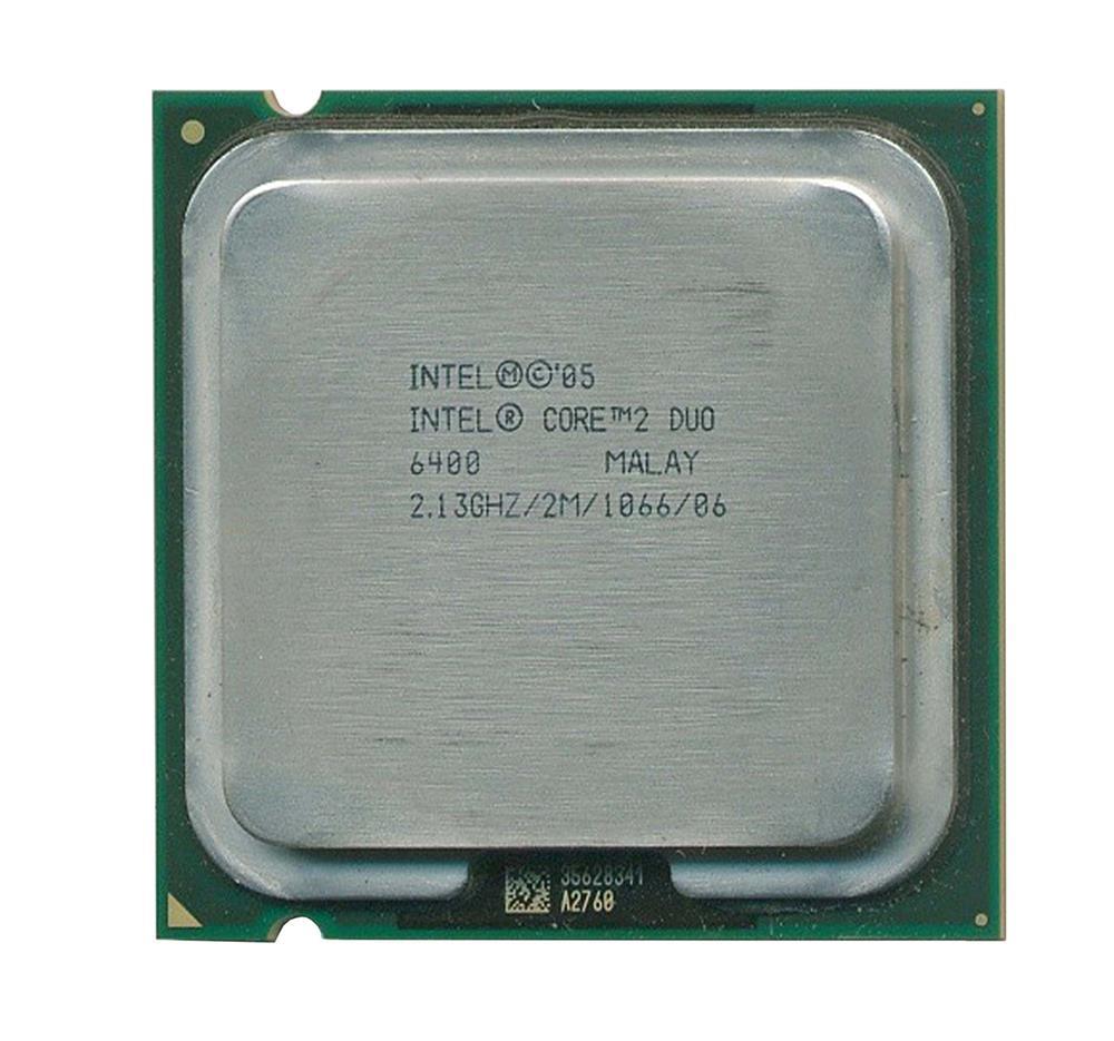 SL9T9 Intel Core 2 Duo E6400 2.13GHz 1066MHz FSB 2MB L2 Cache Socket LGA775 Desktop Processor