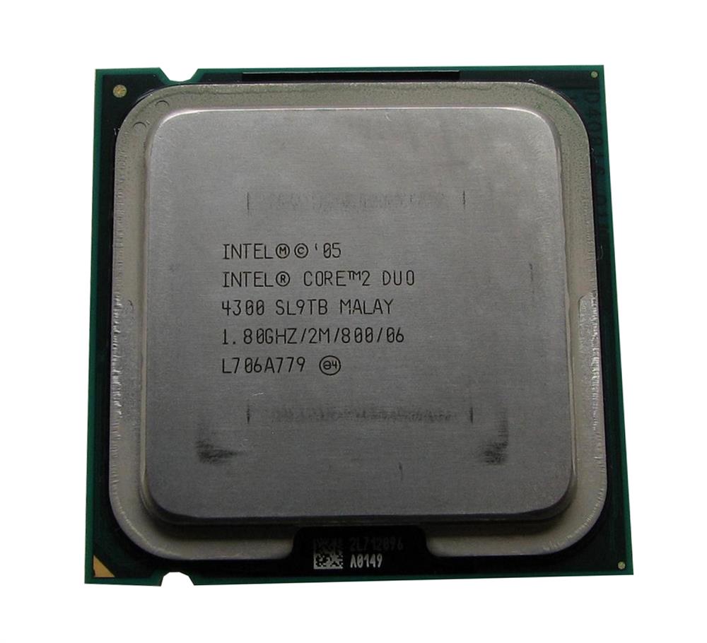 SL9TB Intel Core 2 Duo E4300 1.80GHz 800MHz FSB 2MB L2 Cache Socket LGA775 Desktop Processor