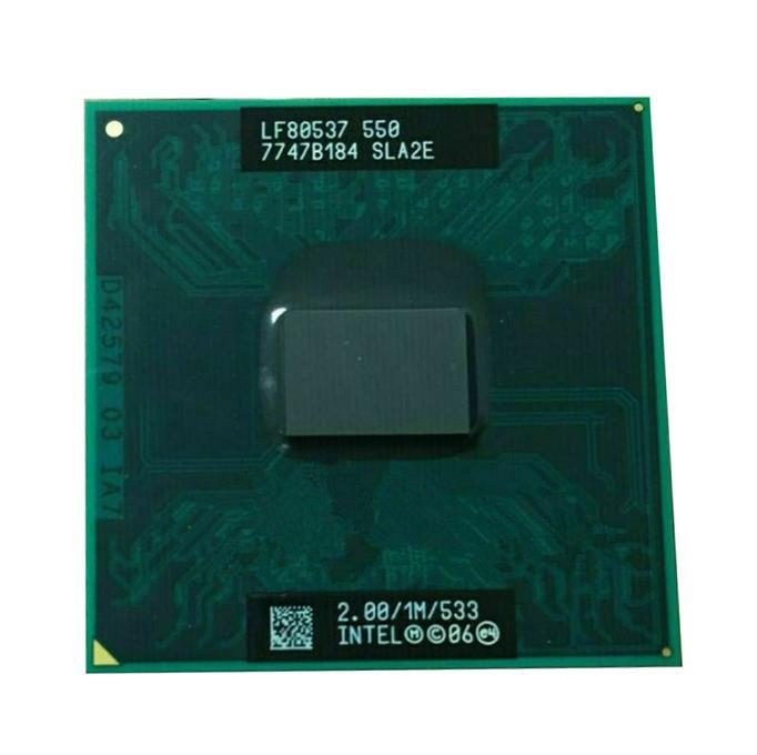 SLA2E Intel Celeron M 550 2.00GHz 533MHz FSB 1MB L2 Cache Socket PGA478 Mobile Processor