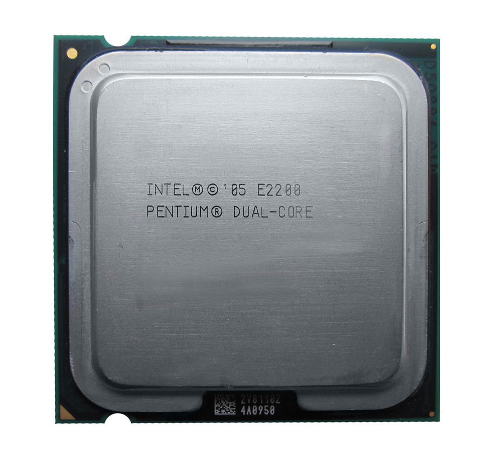 SLA8X Intel Pentium E2200 Dual-Core 2.20GHz 800MHz FSB 1MB L2 Cache Socket LGA775 Desktop Processor