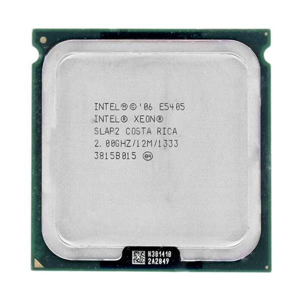 SLAP2 Intel Xeon E5405 Quad-Core 2.00GHz 1333MHz FSB 12MB L2 Cache Socket LGA771 Processor
