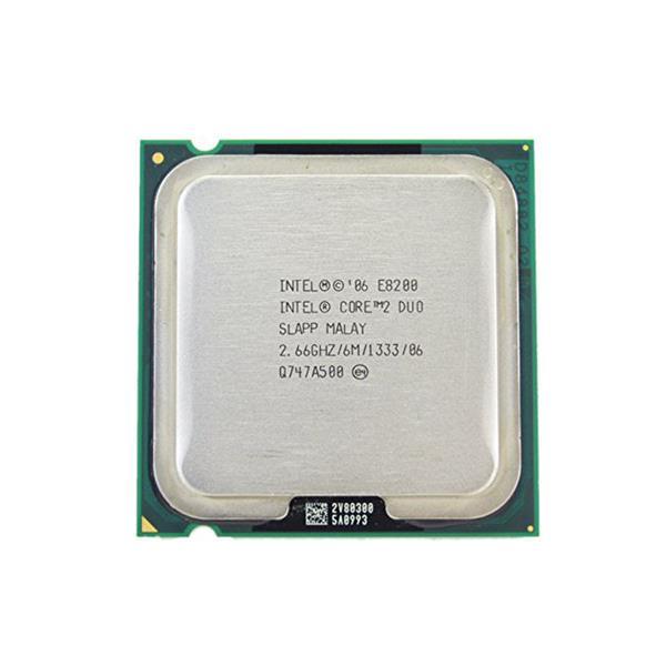 SLAPP Intel Core 2 Duo E8200 2.66GHz 1333MHz FSB 6MB L2 Cache Socket LGA775 Desktop Processor
